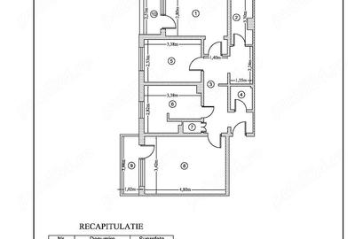Apartament cu 3 camere decomandat în Central - 1