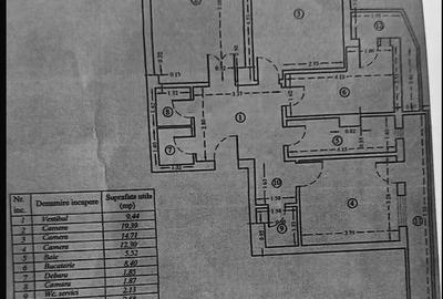 APARTAMENT 3 CAMERE 2/8 BL 1993 MONOLIT 90MP RENOVAT COMPLET  MOBILAT SI UTILAT - 9