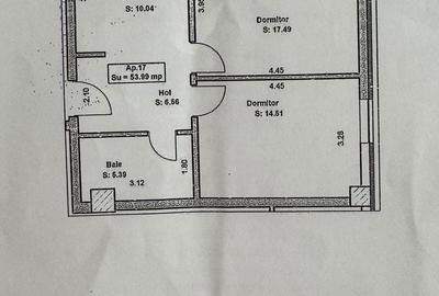Apartament cu 2 camere decomandat în Central