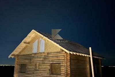 Cabana din bușteni la rosu pe teren 722 mp, Bod COMISION 0 - 1