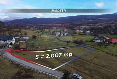 Teren Construcții intravilan de 2007 mp, în Șurdești - 5