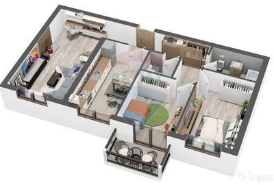 Apartament cu 3 camere decomandat în Șelimbăr - 2