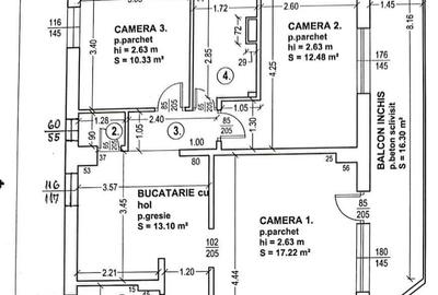 Apartament cu 3 camere decomandat în Tudor - 7