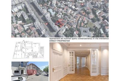 Apartament de inchiriat spatiu comercial/birou în vila interbelica D. PROPRIETAR - 1