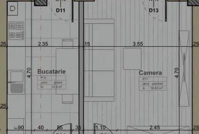 Comision 0%, Apartament 1 cam,37 mp, terasa, Apahida - 2
