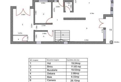 Casă cu 4 camere cu Teren 1000 Mp în Dârvari - 1