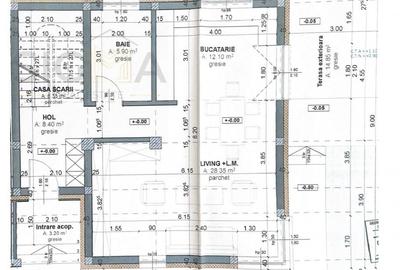 Duplex cu 4 camere cu Canalizare în Dâmbul Rotund - 12