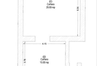 Spațiu comercial, de 45 mp, în Central - 4