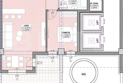 Apartament 3 camere, 61 mp, cu terasa de 30 mp, plata la dezvoltator, Suceava