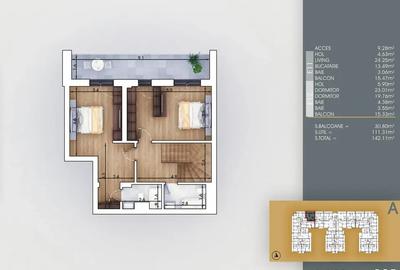 Duplex 3 Camere Deosebit Langa Metrou | Dezvoltator | Titan -Pallady - 3
