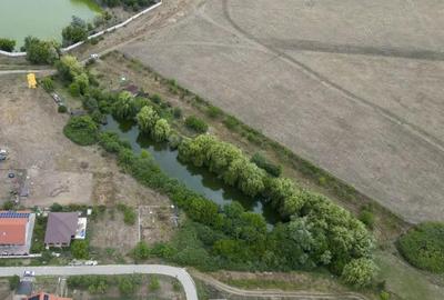 Teren de 7900 mp cu balta de pescuit in Frumu?eni - 7