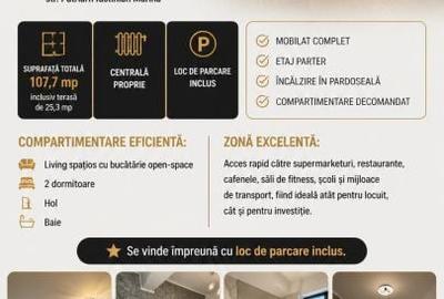 Apartament cu 3 camere decomandat în Cremenari - 6