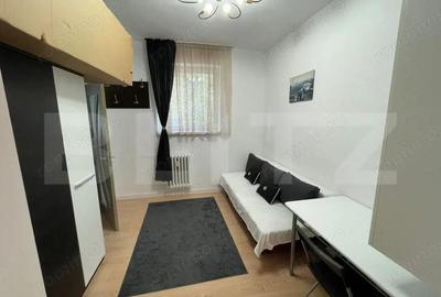 Apartament cu 2 camere nedecomandat, mobilat în Tractorul