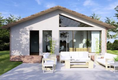 Casă parter , teren 500 m, la preț de apartament, în Comana ,GR.30 min București - 6