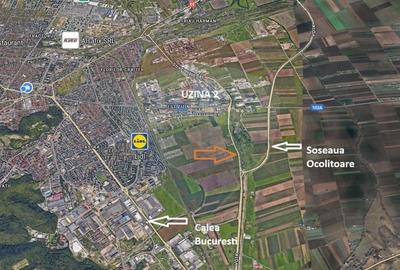 Teren intravilan de 7692 mp, în Uzina 2