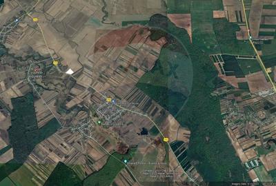 Teren intravilan - 2,5 ha/loc. Vizuresti, Dambovita,deschidere DJ - 2