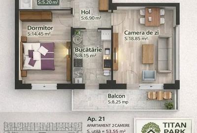 Apartament cu 2 camere în Theodor Pallady - 3
