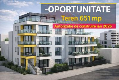 Teren intravilan de 651 mp, în Bucureștii Noi