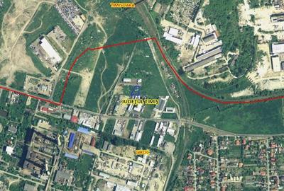 Teren pentru constructie hala | 1000 mp | Chisoda | COMISION 0% - 2