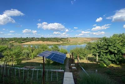 Casa individuala | Ghimpati-Naipu | 2453 mp Teren | Iesire la lac| Panuri solare