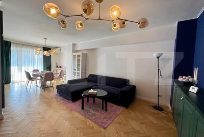 Apartament 3 camere, 80 mp, mobilat modern, parcare, terasa, Scala Center - 2