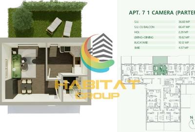 Garsoniera Noua Mihai Bravu cu curte de 30 mp investitie - 8