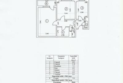 Apartament cu 2 camere decomandat în Sălăjan - 7