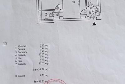 Apartament cu 2 camere semidecomandat în Kogălniceanu - 5