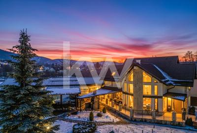 Vila spectaculoasa langa Castelul Bran cu piscina si crama COMISION 0% - 2