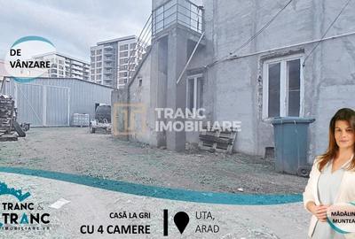 Casă individuală cu 4 camere cu Canalizare în UTA - 1