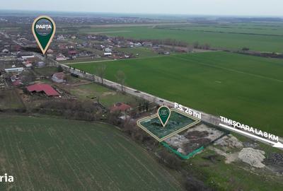 Teren de 1024 mp, în Parța - 2
