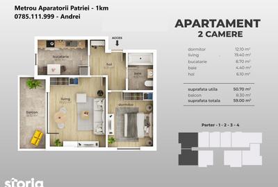 Garsonieră în Apărătorii Patriei - 6