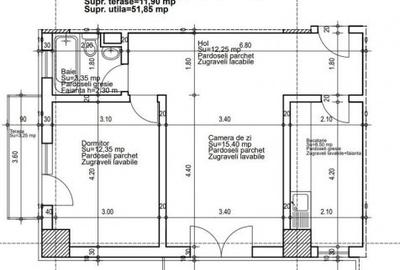 Apartament cu 2 camere decomandat în Abator - 16