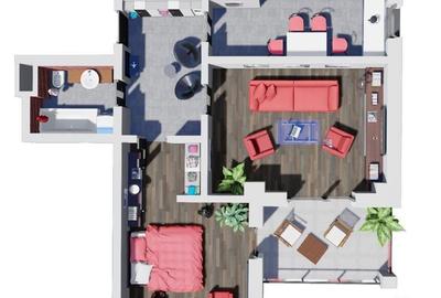 Apartament cu 2 camere în Central - 3