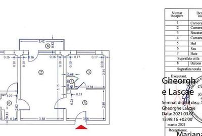 Apartament cu 2 camere semidecomandat, mobilat în Tineretului - 11
