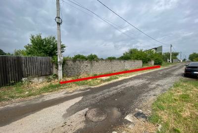 Islaz - Branesti - teren 1374mp - canalizare - gaze - curent - asfalt - 5