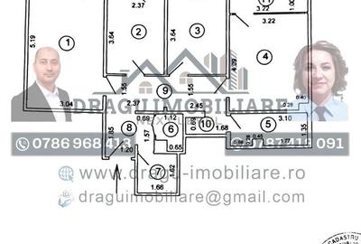 Apartament cu 3 camere decomandat în Nord-Est - 12