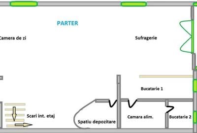 Casă cu 6 camere cu Teren 333 Mp în Moșnița Nouă - 6