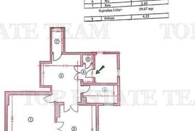 Apartament 3 camere de inchiriat in vila  ,cochet, nou renovat , balcon,  curte - 12