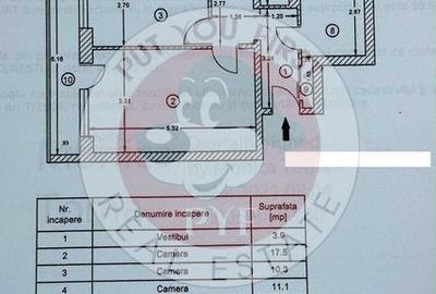 Apartament cu 3 camere decomandat în Militari