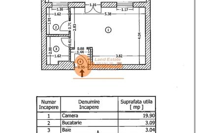 Garsonieră nedecomandată, mobilată în P-ța Victoriei - 7