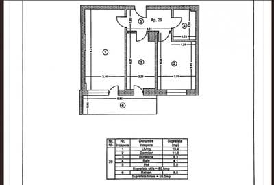 Apartament cu 2 camere decomandat, mobilat în Popești-Leordeni - 2