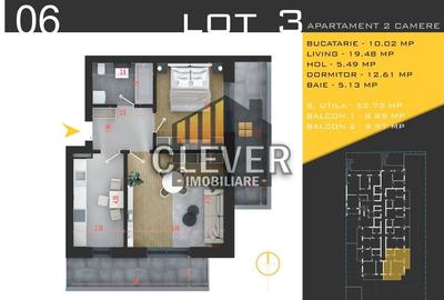 Apartament 2 camere Theodor Pallady Metrou Teclu Comision 0 - 1