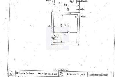 Garsoniera cu terasa de vanzare in *Piata Unirii* - 13