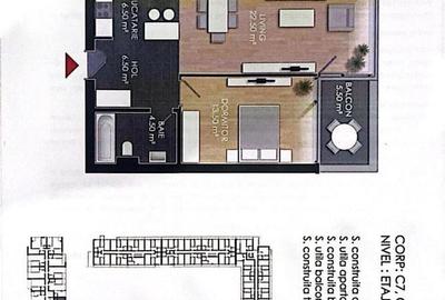 Apartament cu 3 camere în Central - 8