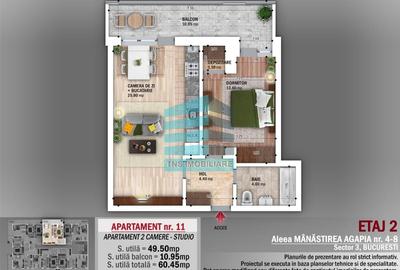 Apartament cu 2 camere decomandat în Nicolae Grigorescu - 6