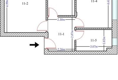 Apartament cu 2 camere decomandat, mobilat în Theodor Pallady