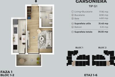 Garsoniera spatioasa metrou oferta Paște - 2