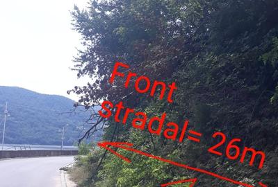 Teren intravilan, 920 mp, fs 26 m, în Orșova, pe malul Dunării, comision 0% - 3
