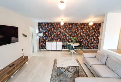 Apartament cu 2 camere decomandat, mobilat în Blumăna